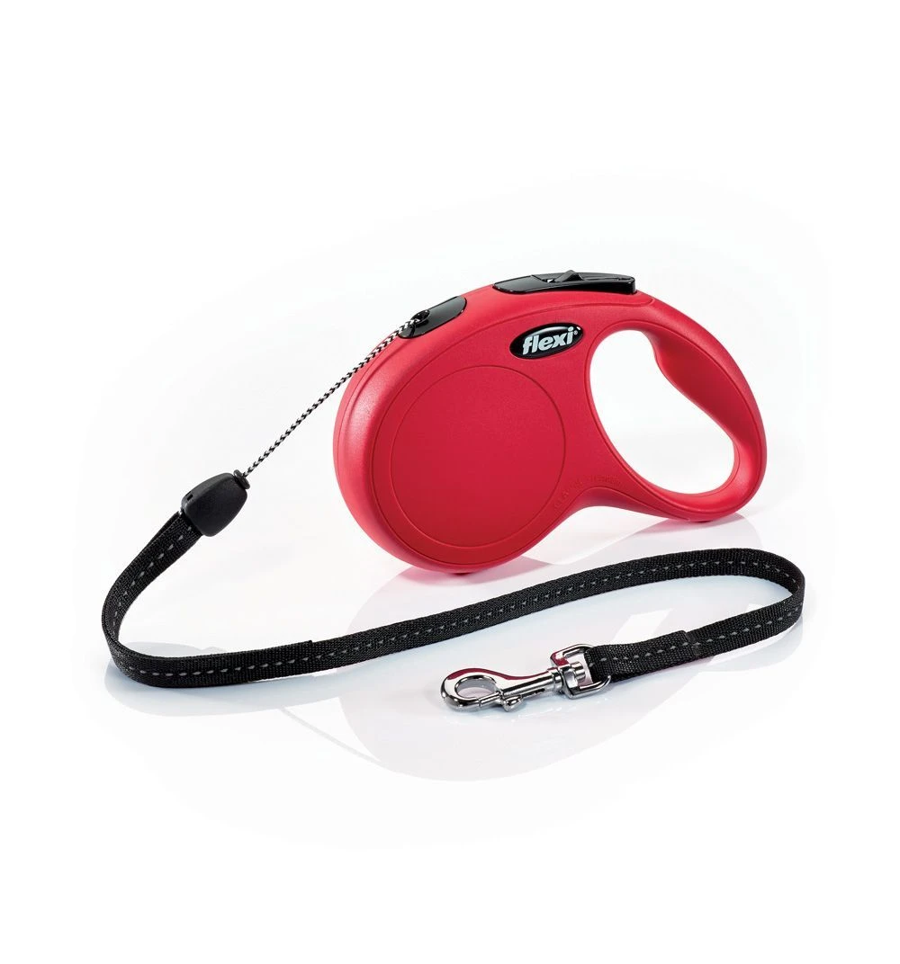 Flexi New Classic Seil-Leine Rot 4 Flexi New Classic Seil-Leine Rot – Bild 2