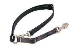 Suchgeschirr Böttcher Leder Schwarz Verstellbar