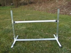 Obedience Hürde Offen ALU FCI / VDH Höhenverstellbar 10 - 70 Cm -Hundebedarf Verkauf 101 1013