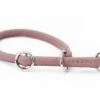 Maul Halsband Rundgenäht Rosa / Silber -Hundebedarf Verkauf 1157 21 1