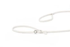 Maul Showleine Verstellbar Fein Weiss / Silber