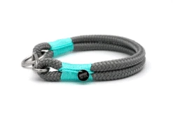 Tau Stil Halsband Grau / Mint