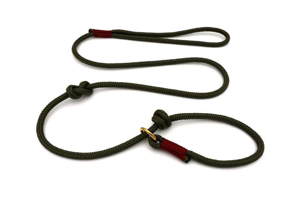 Tau Stil Retrieverleine Oliv / Bordeaux Taulänge 1.1 M / Taustärke 8 Mm 3 Tau Stil Retrieverleine Oliv / Bordeaux Taulänge 1.1 M / Taustärke 8 Mm