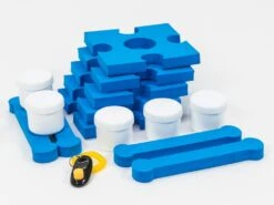 Procyon Schnüffelspass Blau 1x Clicker, 5x Behälter, 9x Teile