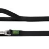 Hunter Doppelführleine Nylon Schwarz -Hundebedarf Verkauf 40364