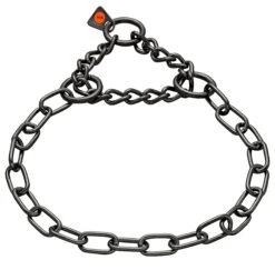 Sprenger Halskette Schwarz Mit Durchzugskette 3.0 Mm -Hundebedarf Verkauf 5154504557
