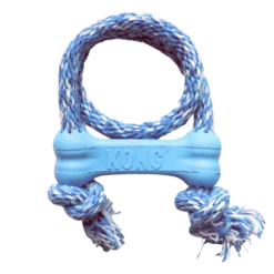 KONG Puppy Goodie Bone With Rope One Size, Farbe Assortiert