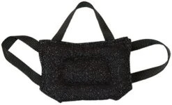 Bestätigungskissen Nylcott Flach Klein 20 X 12 Cm, 3 Schlaufen, Schwarz