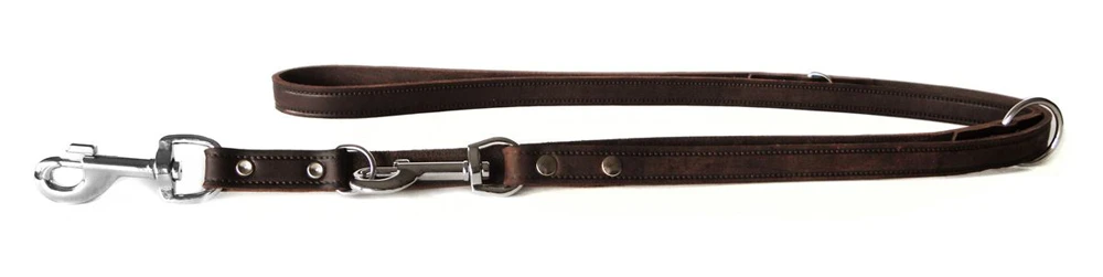 Lederband Führleine Weinheim Mocca 3 Lederband Führleine Weinheim Mocca