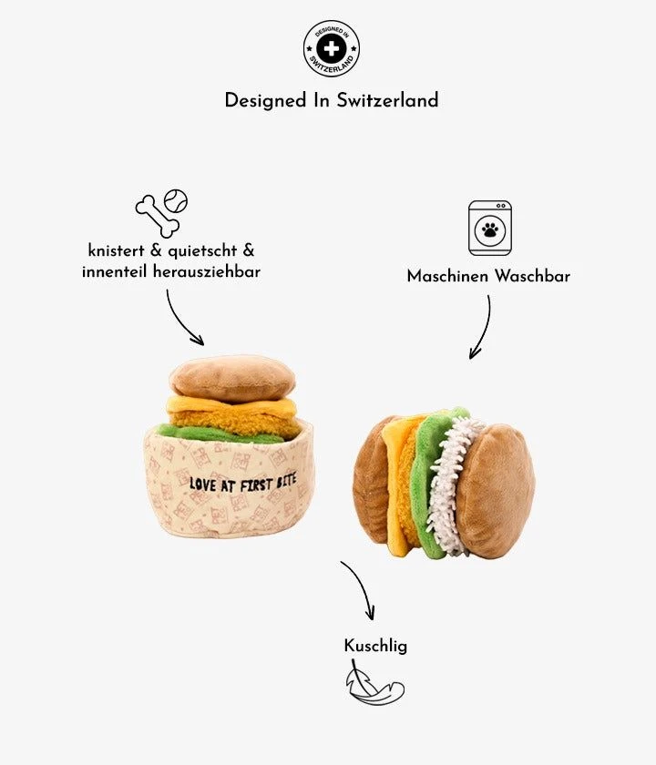 PET & Co. Spielzeug Burger 6 PET & Co. Spielzeug Burger – Bild 4