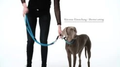 Hunter Doppelführleine Freestyle Schwarz