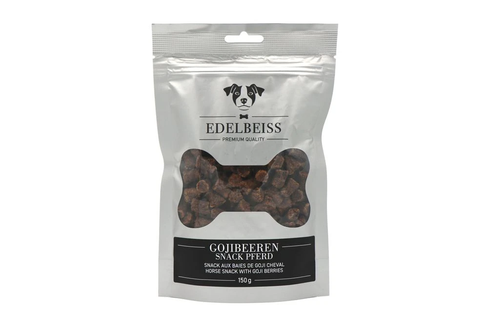 Edelbeiss Gojibeerensnack Pferd 150g 3 Edelbeiss Gojibeerensnack Pferd 150g