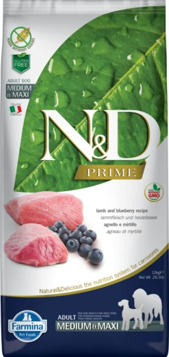 Farmina N&D Prime Medium / Maxi Lamm