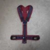 Anny-X Geschirr LE Fun Bordeaux / Blau L, Hals 33 - 58 Cm / Brust 70 - 86 Cm -Hundebedarf Verkauf lebgfh 001 43737