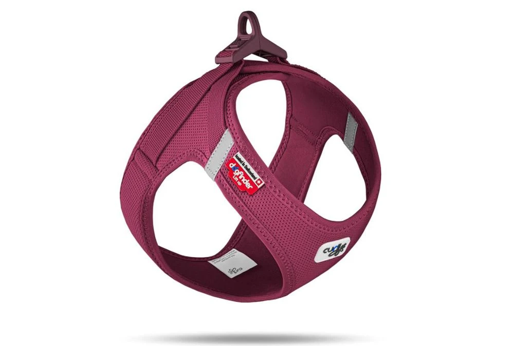 Curli Geschirr Clasp Air-Mesh Ruby 4 Curli Geschirr Clasp Air-Mesh Ruby – Bild 2