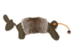 Mystique Rabbit Dog Dummy Mit Fell Cover, Khaki Ca. 1240g, Länge Ca. 50cm