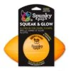 Spunky Pup Squeak & Glow Football Assortiert -Hundebedarf Verkauf sp1962