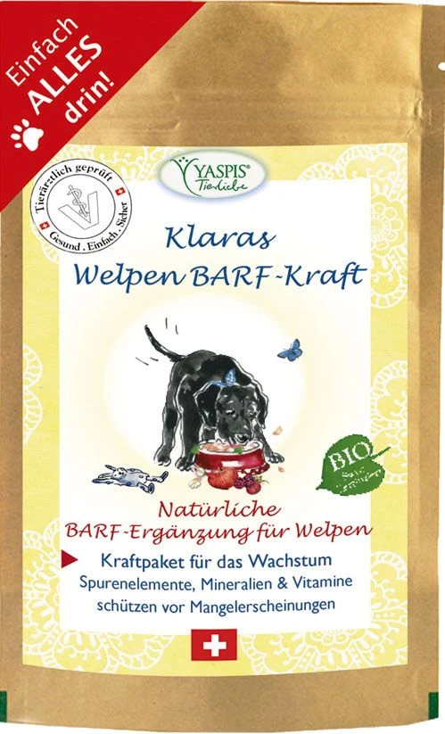 Klaras Welpen BARF-Kraft 200 G 3 Klaras Welpen BARF-Kraft 200 G